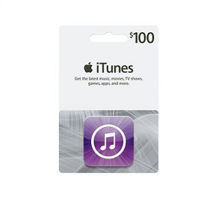 Brand New $100 Apple iTunes Gift Card Fast  to US