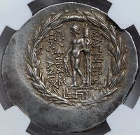 Magnesia Ad Maeandrum Tetradrachm Greek Coin NGC CH AU