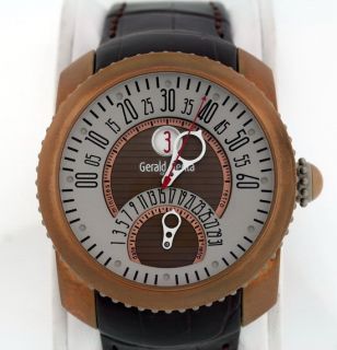New Gerald Genta Gefica Bi Retro Safari Titanium Watch
