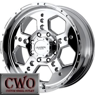 18 Chrome LM Gatlin Wheels Rim 5x127 5 Lug Chevy GMC C1500 Jeep