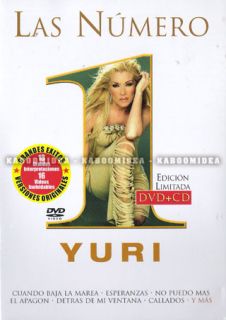 Yuri Las Numero 1 DVD CD New SEALED Exitos Historia Volver A Empezar