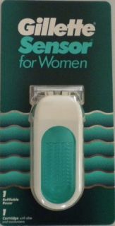 Gillette Sensor Razor for Women White
