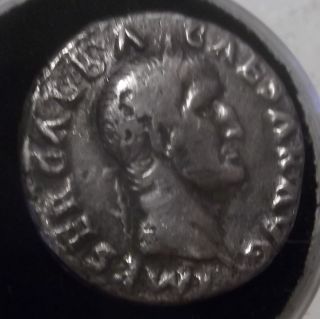 RARE Galba Silver Denarius Coin Roman Empire 1st Century