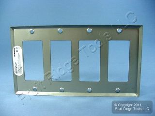  Gang Stainless Steel Decorator Wallplate Cover GFCI GFI