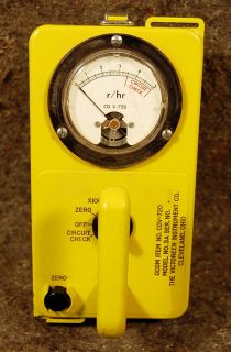  Survey Meter CD V 720 Model 3A Geiger Counter Cold War