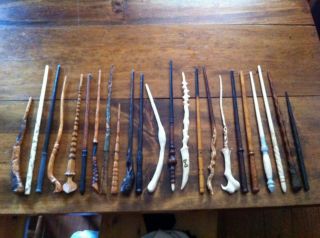  Hand Carved Wooden Harry Potter Wands