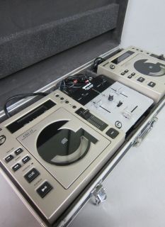 Gemini CDJ 15 x2 PMX 250 Stereo Mixer Professional DJ Station In Road