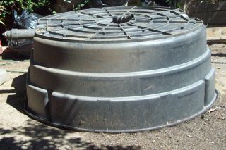 Large 300 Gallon Rubbermaid Livestock Watertank Hot Tub