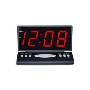 Geneva Clock Co Elgin Large LED Alarm Clock 4584E
