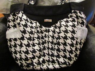 Gentry**Miche Hand Bag Demi Shell~New in Package~Houndstooth