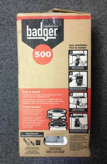   Sealed Insinkerator Badger 500 1 2 HP Garbage Disposer FAST SHIPPING