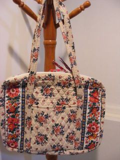 Vera Bradley Business Bag Briefcase Tea Garden Excelnt
