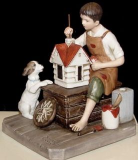1981 Norman Rockwell A Dollhouse for SIS Figure