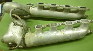 Glenwood Aluminum Exhaust Manifolds with Risers 1 Pair