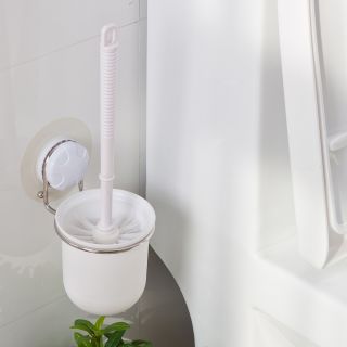Garbath Stainless Steel Toilet Brush Holder with EZ Install for Tiles