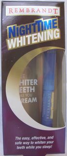  Nightime Whitening Kit Brighter Smile Teeth Toothpaste Polish