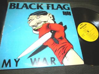 BLACK FLAG MY WAR ORIG 1984 SST 023 NO BARCODE henry rollins raymond