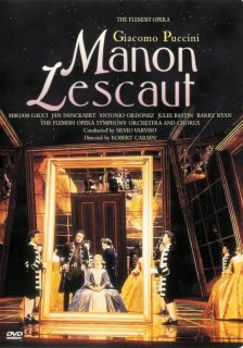 Giacomo Puccini Manon Lescaut DVD 014381927122