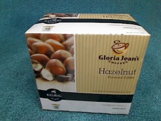 Gloria Jeans Coffees Keurig Brewed 18 K Cup Hazelnut Flavored Coffee