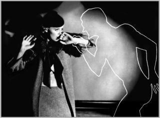 The Invisible Man Rains Silhouette Gloria Stuart 7