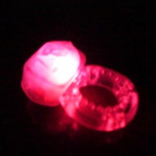 Glow in Dark LED Vibrating LOve Rings for men Impotence Longer Lasting