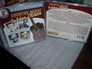 COUNTRY MUSIC GOLDEN OLDIES ON 2 CD 40 SONGS YELLOW ROSE TEXAS HONKY