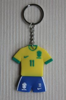  Jersey Keychain Brazil Soccer Souvenir World Cup 2014 Gift FIFA