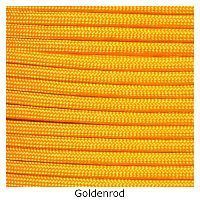 550 Paracord Mil Spec Type III 7 strand parachute cord Goldenrod 100