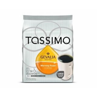 14 T Discs Gevalia Kaffe Morning Roast Coffee Tassimo Brewers LARGE