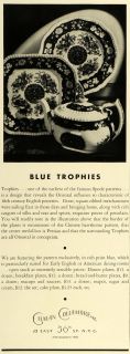 1931 Ad Gilman Collamore Inc Glassware China Set Pottery Diner Plates