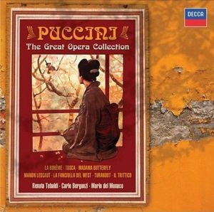 Puccini Great Opera Collection Limited 15 CD Set