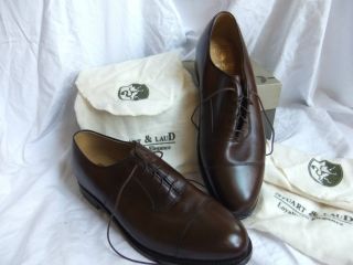Stuart Laud Peyton Mens Dress Shoe 12 3E in Light Brown