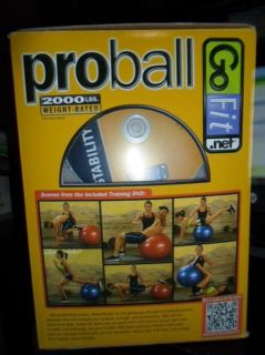 GoFit 75cm Professional Stability Ball