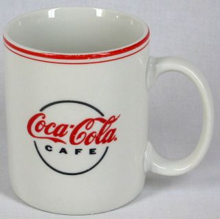 Coca Cola Brand Cafe Coffee Mug Gibson Dinnerware 2000