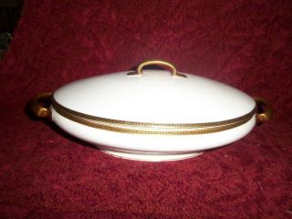 Bavaria, hutschenreuther, Golconda fine china oval covered vegetable