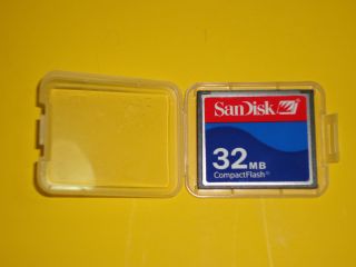  New 32MB SanDisk CF Card Compact Flash Genuine
