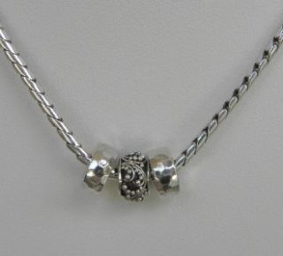 Lois Hill Hammered Ball Sterling Silver Necklace