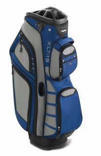 New Bag Boy Golf XLT 15 Divider Cart Bag Navy Silver 040782311185