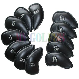   leather Golf Iron Head covers set Headcovers For Titleist Ping