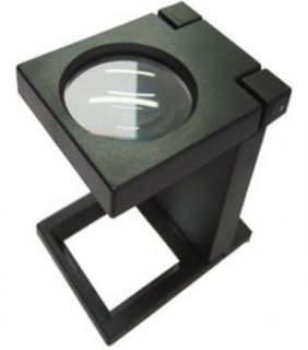  Linen Folding Magnifier Magnifying Glass Desk Stand LED Light