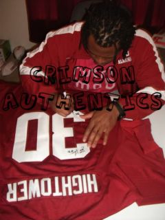 DontA Hightower Signed Alabama Nike Football Jersey Auto 2011 Proof