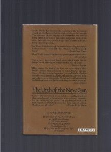 The Urth of The New Sun by Gene Wolfe 1st HC Signed Tale of Severian