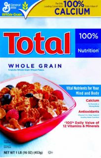  Free plus overage Total cereal and 50% off General Mills cereal sale