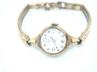 nice vintage ladies wristwatch made by geneve the case is marked