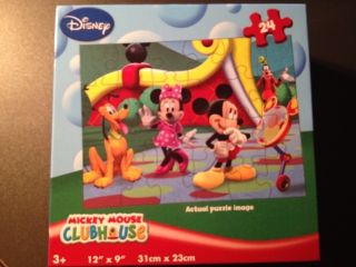  Disney Mickey Mouse Clubhouse Puzzle Minnie Pluto Goofy Lenticular NIB