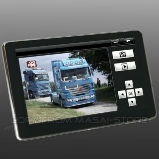 Bluetooth Truck Lorry GPS HGV 4GB Memory with Vehicle Video