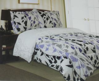 Grace Purple Twin Size Comforter Set