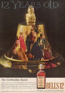 1959 Bells 12 Year Old Royal VAT Scotch Whisky Wiskey Vintage 50s
