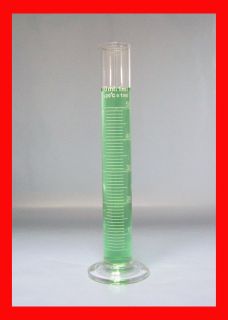 GRADUATED CYLINDER MEASURING 50mL LAB BOROSILICATE GLASS 50 mL 50 ml
