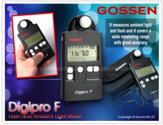 Gossen Digipro F Flash and Ambient Light Meter Q018